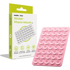 Mobile Origin Sticker Phone Mount O1 Pink