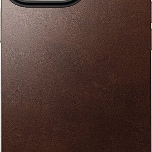 Nomad Magnetic Leather Back Brown iPhone 16 Pro Max