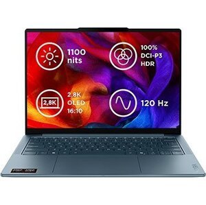 Lenovo Yoga Slim 7 14AKP10 Tidal Teal celokovový + slúchadlá + myš