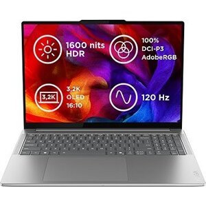 Lenovo Yoga Pro 9 16IAH10 Luna Grey celokovový + USB-C Hub