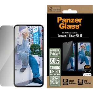 PanzerGlass Privacy Samsung Galaxy A36 5G s inštalačným rámikom
