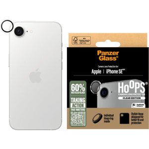 PanzerGlass Hoops Apple iPhone 16e čirý ochranný kroužek pro čočku fotoaparátu