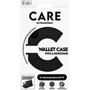 PanzerGlass CARE puzdro Samsung Galaxy S24 FE WalletCase Kickstand