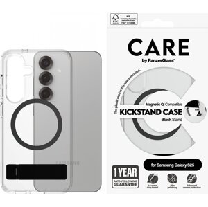PanzerGlass CARE kryt Samsung Galaxy S25 číry/čierny Kickstand & QI