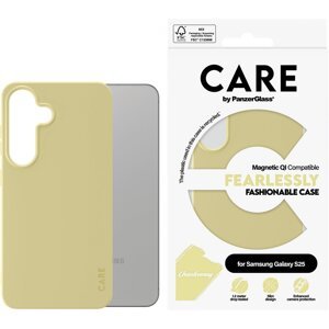 PanzerGlass CARE kryt Samsung Galaxy S25 Fearlessly zeleno-žltý (Chardonnay) QI