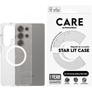 PanzerGlass CARE kryt Samsung Galaxy S25 Ultra Star Lit třpytivý/bílý QI