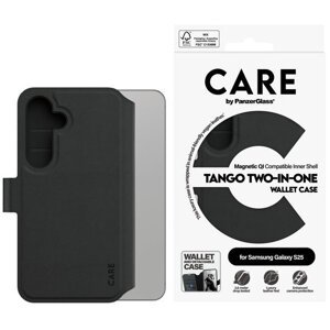 PanzerGlass CARE puzdro Samsung Galaxy S25 Tango 2 v 1 Wallet QI