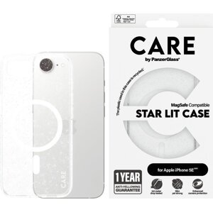 PanzerGlass CARE kryt Apple iPhone 16e MagSafe Star Lit třpytivý/bílý