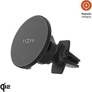 FIXED MagRound2 s podporou upevnenia MagSafe Qi2 15W čierny