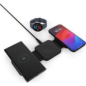 FIXED Flex pro Samsung 15 W+3 W+15 W čierna