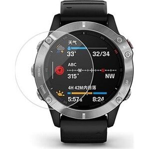 PrimeGuard Tvrdené sklo pre Garmin Fenix 6X Pro, transparentné