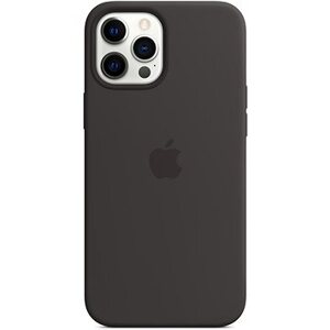 Apple iPhone 12 Pro Max Silikónový kryt s MagSafe čierny