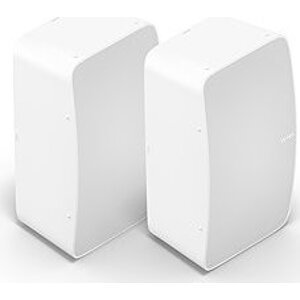 2x Sonos FIVE biely