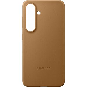 Samsung Galaxy S25 Zadní kryt z veganské kůže Gold