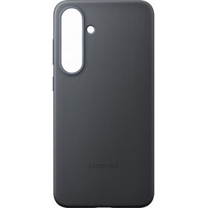Samsung Galaxy S25+ Zadní kryt z veganské kůže Black