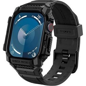 Spigen Rugged Armor Pro Matte Black Apple Watch 10 46 mm