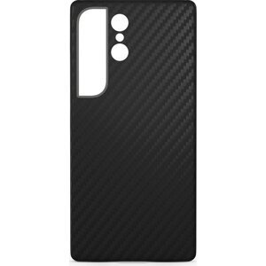 Spello Carbon+ magnetický kryt Samsung Galaxy S25 Ultra 5G – čierny