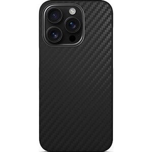 Spello Carbon+ magnetický kryt iPhone 16 – čierny