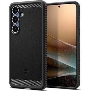 Spigen Rugged Armor MagSafe Matte Black Samsung Galaxy S 2025