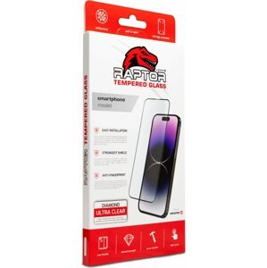 Swissten Raptor Diamond Ultra Clear 3D temperované sklo pro Apple iPhone 16e černé