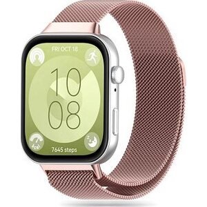 Tech-Protect Milanese na Huawei Watch Fit 3, ružovo zlatý