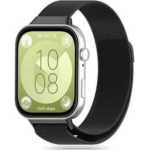 Tech-Protect Milanese na Huawei Watch Fit 3, čierny