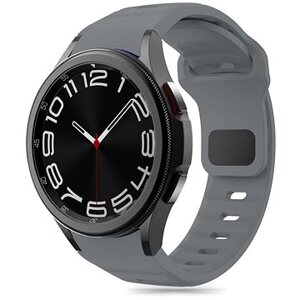 Tech-Protect Silicone Line na Samsung Galaxy Watch 4/5/5 Pro/6/7/FE, sivý