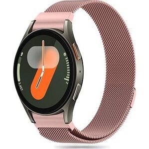 Tech-Protect Milanese na Samsung Galaxy Watch 4/5/5 Pro/6/7/FE, ružové zlato
