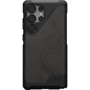 UAG Metropolis LT w/Magnet Topography Black Samsung Galaxy S25 Ultra