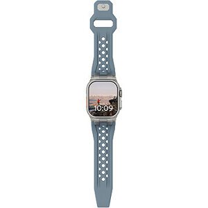 UAG Monarch Strap Apple Watch 49 mm/45 mm/44 mm/42 mm Cloud Blue Titanium