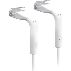 Ubiquiti Ethernet Patch Cable Cat.6, 0,1 m, biely (50-pack)