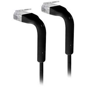 Ubiquiti Ethernet Patch Cable Cat.6, 0,1 m, čierny