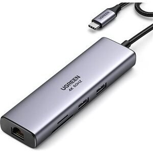 UGREEN 7-in-1 USB-C to HDMI/2× USB 3.0/RJ45/SD/TF/PD100W