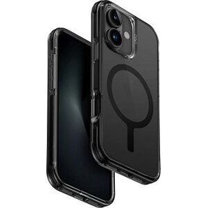 UNIQ Combat MagClick charging na iPhone 16, Carbon (black)