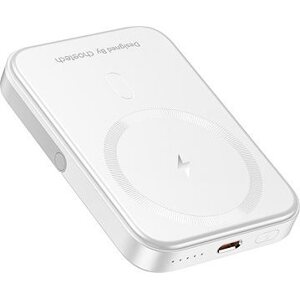 ChoeTech PD20W 5 000 mAh Magnetic Power Bank with holder white