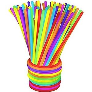 Pronett XJ4741 Svietiace náramky Lightstick 100 ks farebné