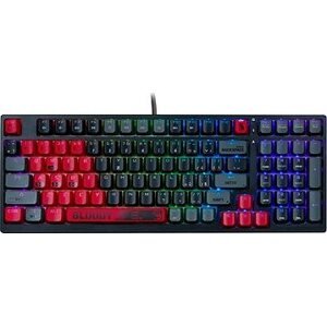 A4tech Bloody S98 Sports 80 %, Red Switch, USB, CZ, čierna/červená