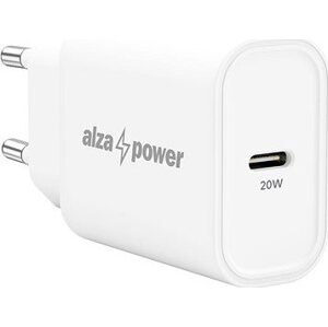 AlzaPower A105 Fast Charge 20W biela