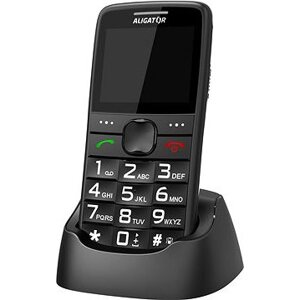 Aligator A675 Senior čierny