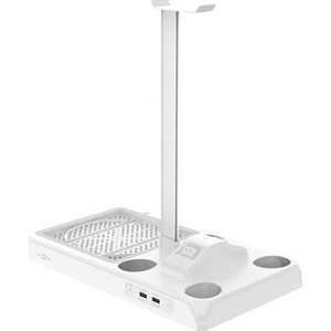 FIXED Multifunctional Stand na Xbox Series S X s odvetrávaním a nabíjaním biely