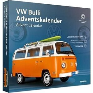 Franzis adventný kalendár VW Bulli T2 oranžový 1:43