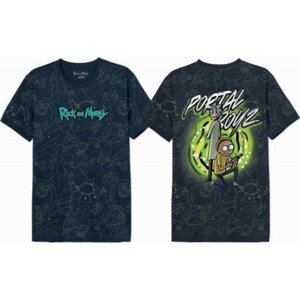 Rick and Morty – Portal Boyz – tričko L