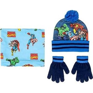 Avengers - čepice, rukavice, nákrčník
