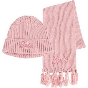 Barbie - čepice a šála