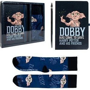 Harry Potter – Dobby – zápisník, ceruzka, ponožky