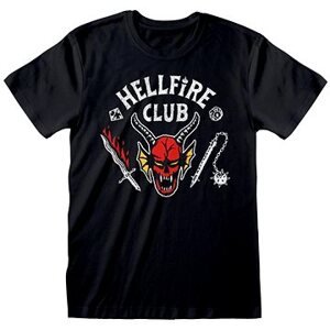 Stranger Things – Klub Hellfire – tričko M