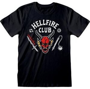 Stranger Things – Klub Hellfire – tričko XL