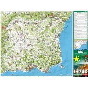 DayZ Chernarus Printed Map