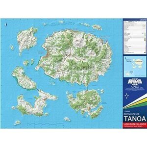Arma 3 Apex Printed Map