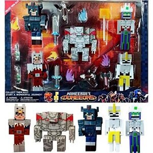bHome Kolekcia figúrok Minecraft Dungeons Skeleton 18 ks